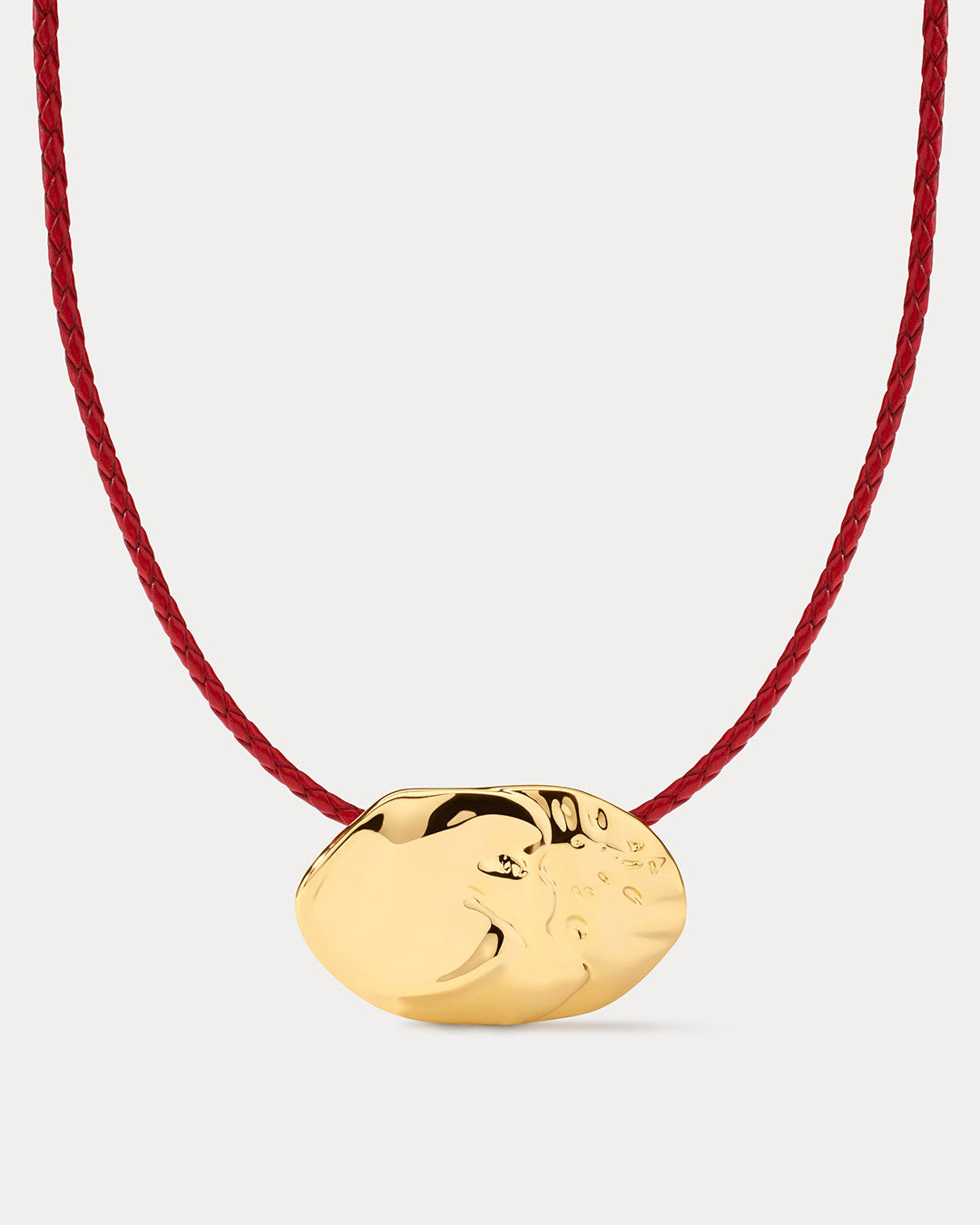 Granada Disc Necklace
