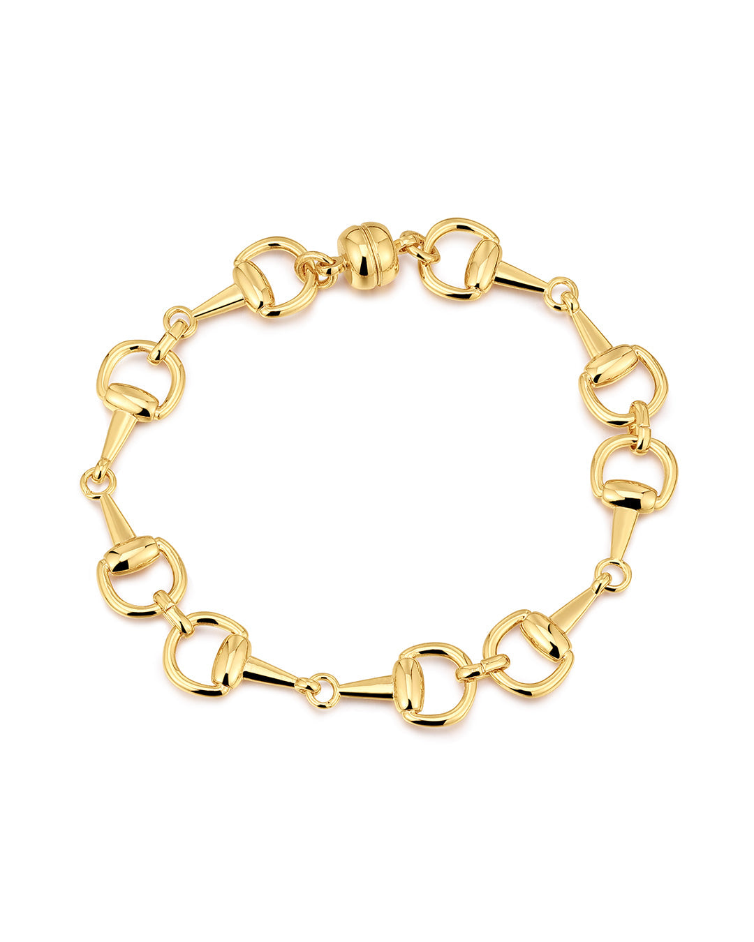Horsebit Bracelet in Gold