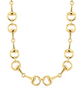 Horsebit Necklace in Gold