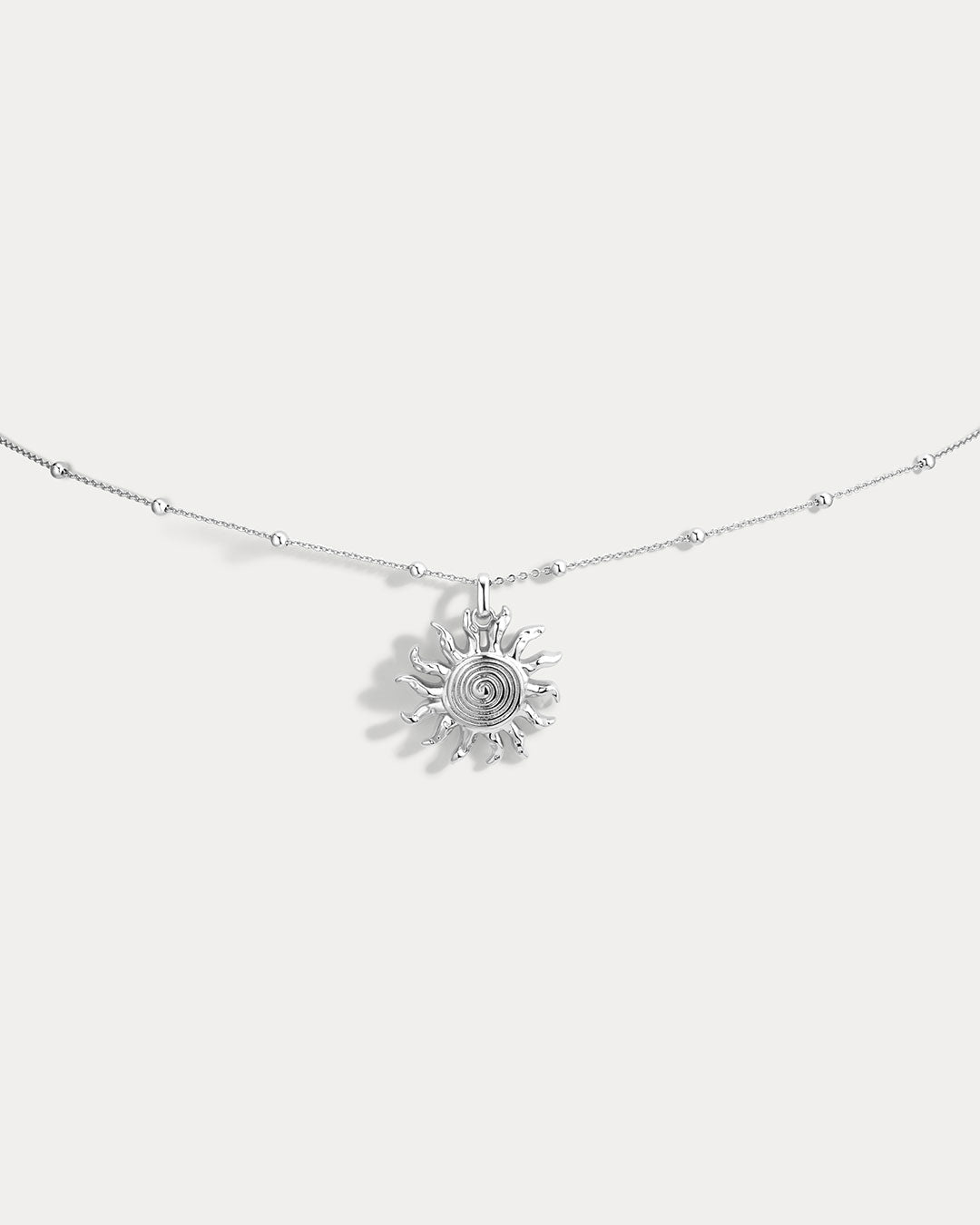 Ibiza Sun Belly Chain in Silver — alternate view