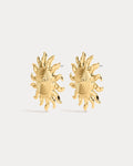 Ibiza Sun Earrings in Gold