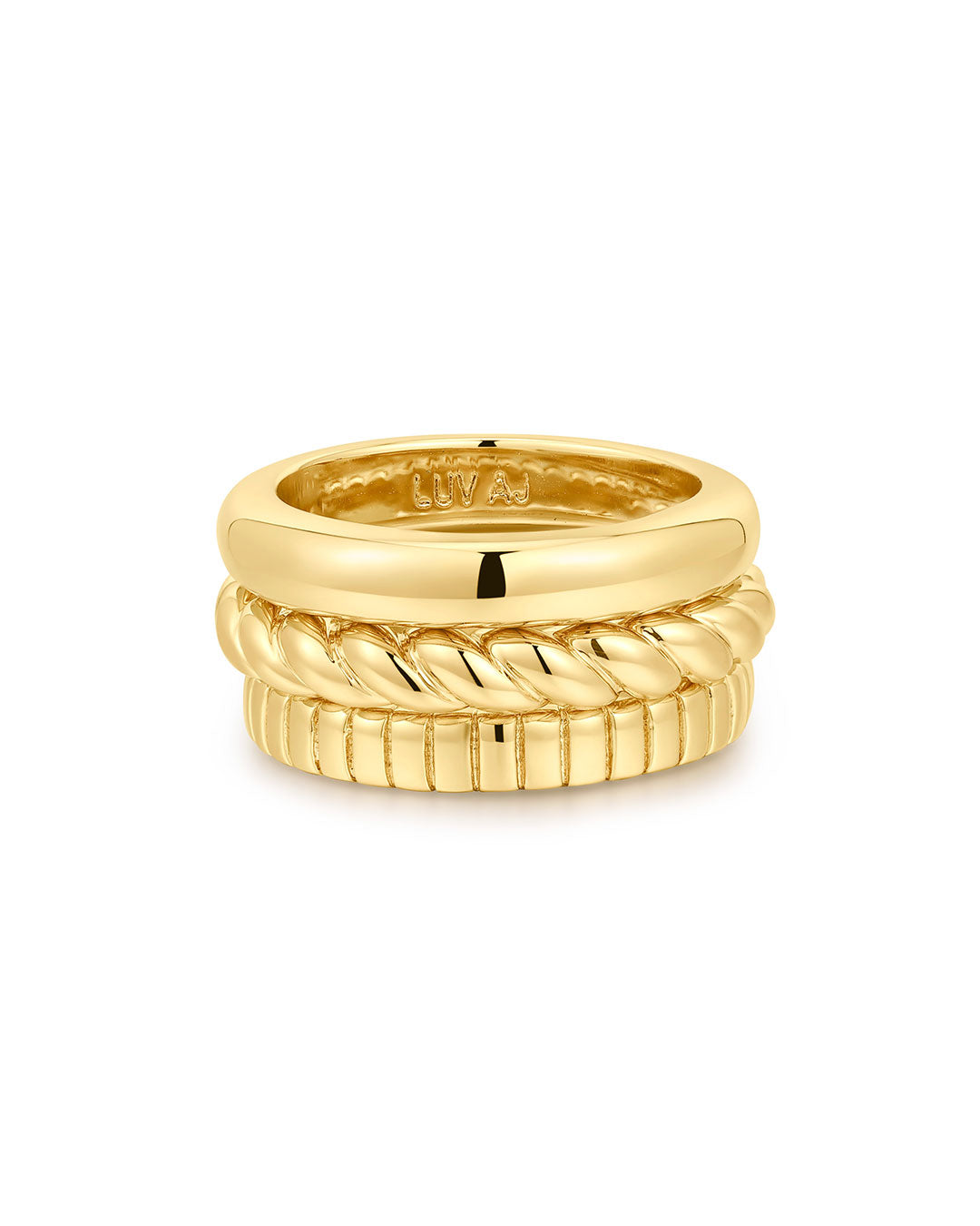 Kiara Ring Set in Gold