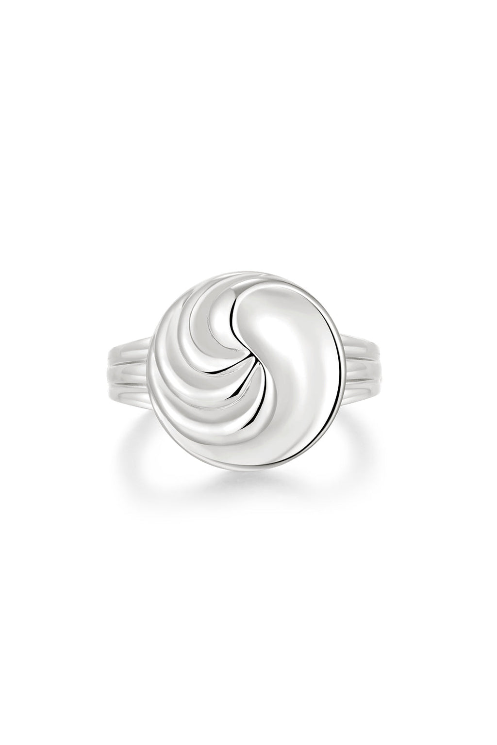 Leila Ring in Silver — alternate view