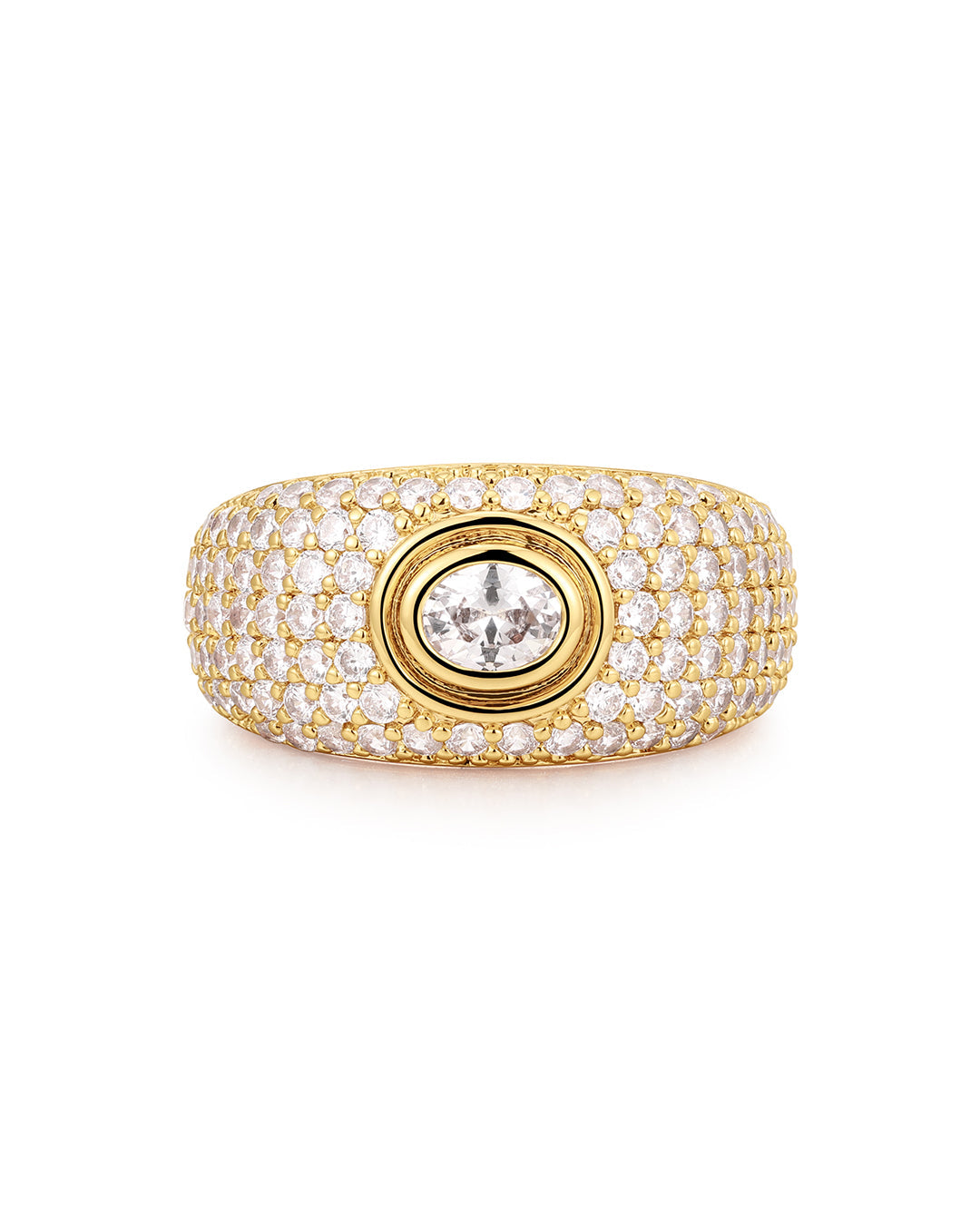 Pavé Jewelle Ring in Gold
