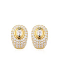 Pavé Jewelle Studs in Gold - Earrings