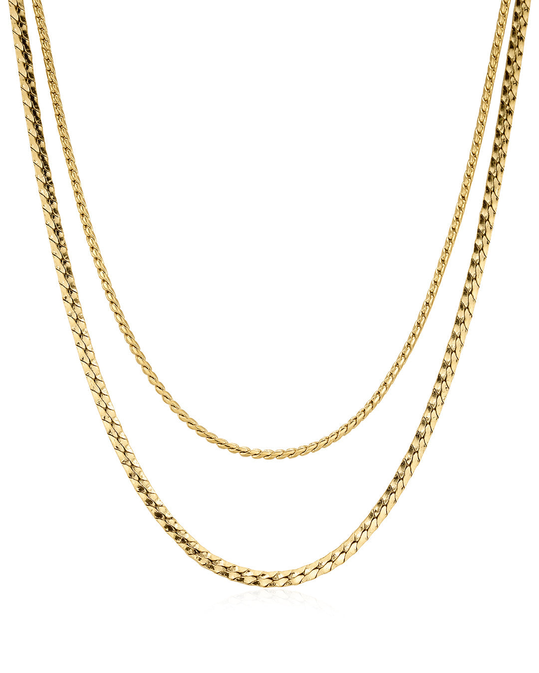Perle Chain Set in Gold — detail view 2