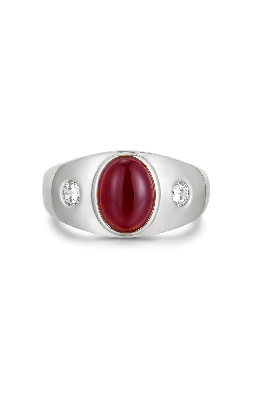 Shiraz Ring in Silver — alternate view