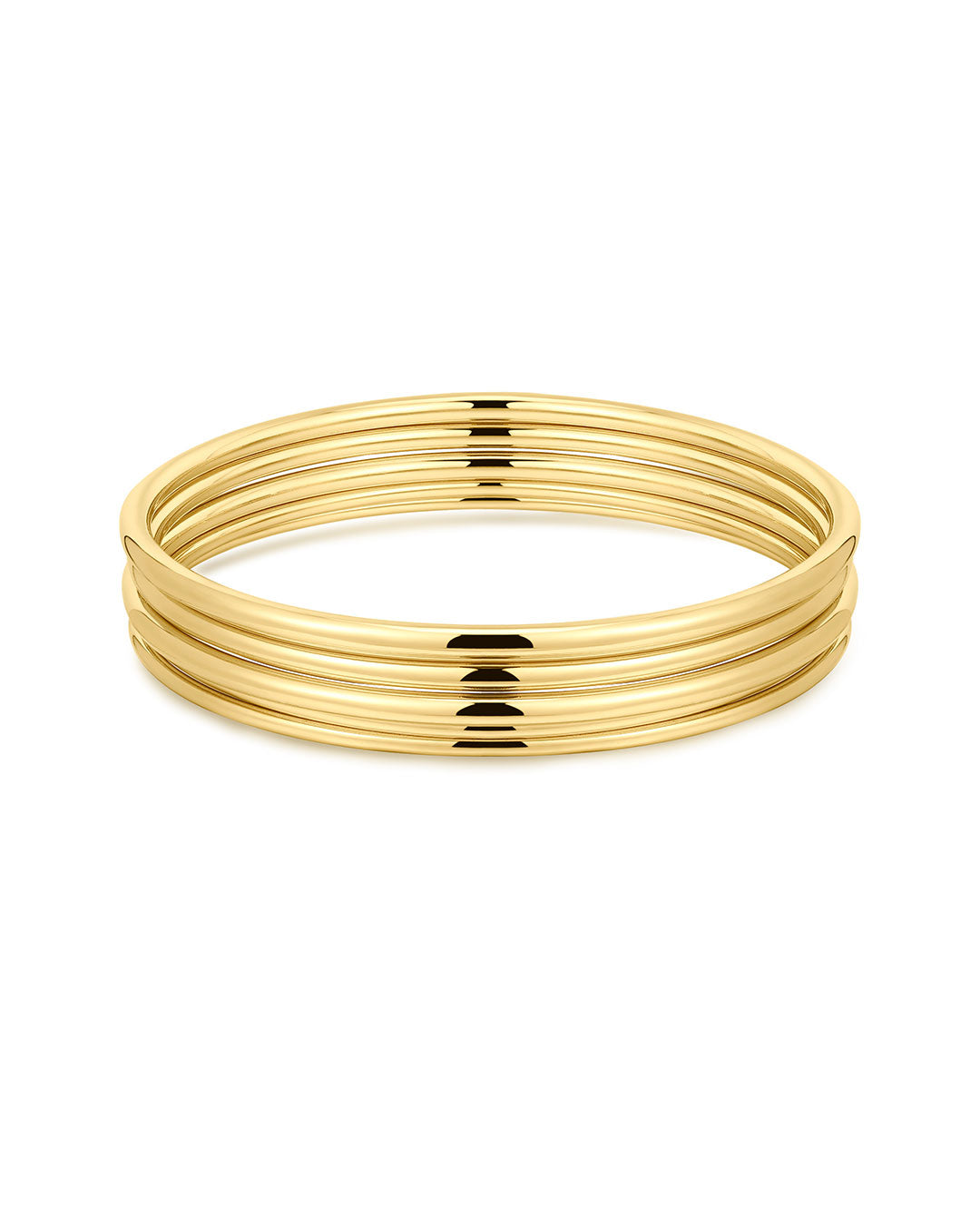 Sophia Bangle Set in Gold
