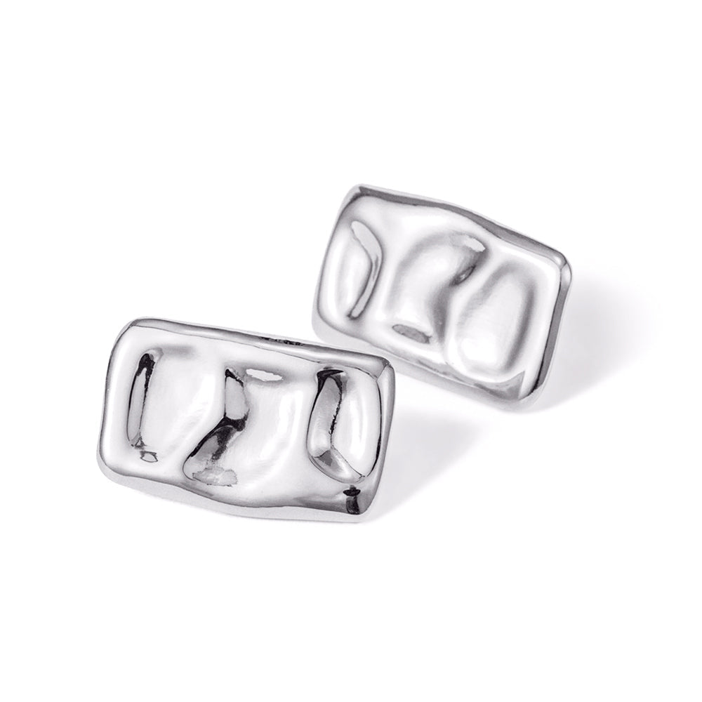 Sunset Earrings in Silver — alternate view
