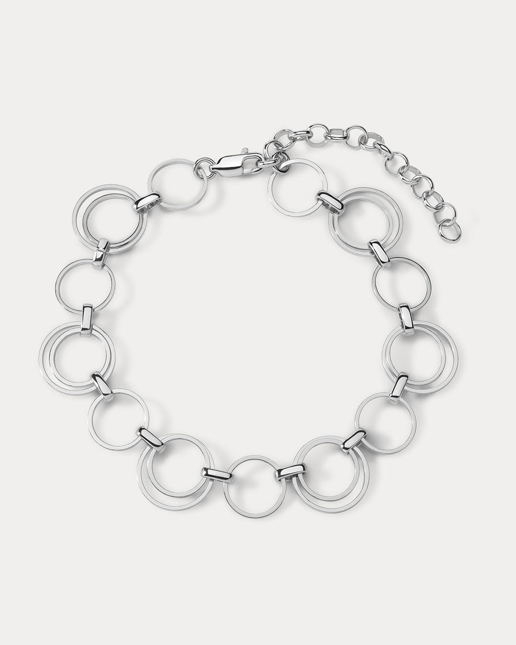Toledo Anklet in Silver — alternate view
