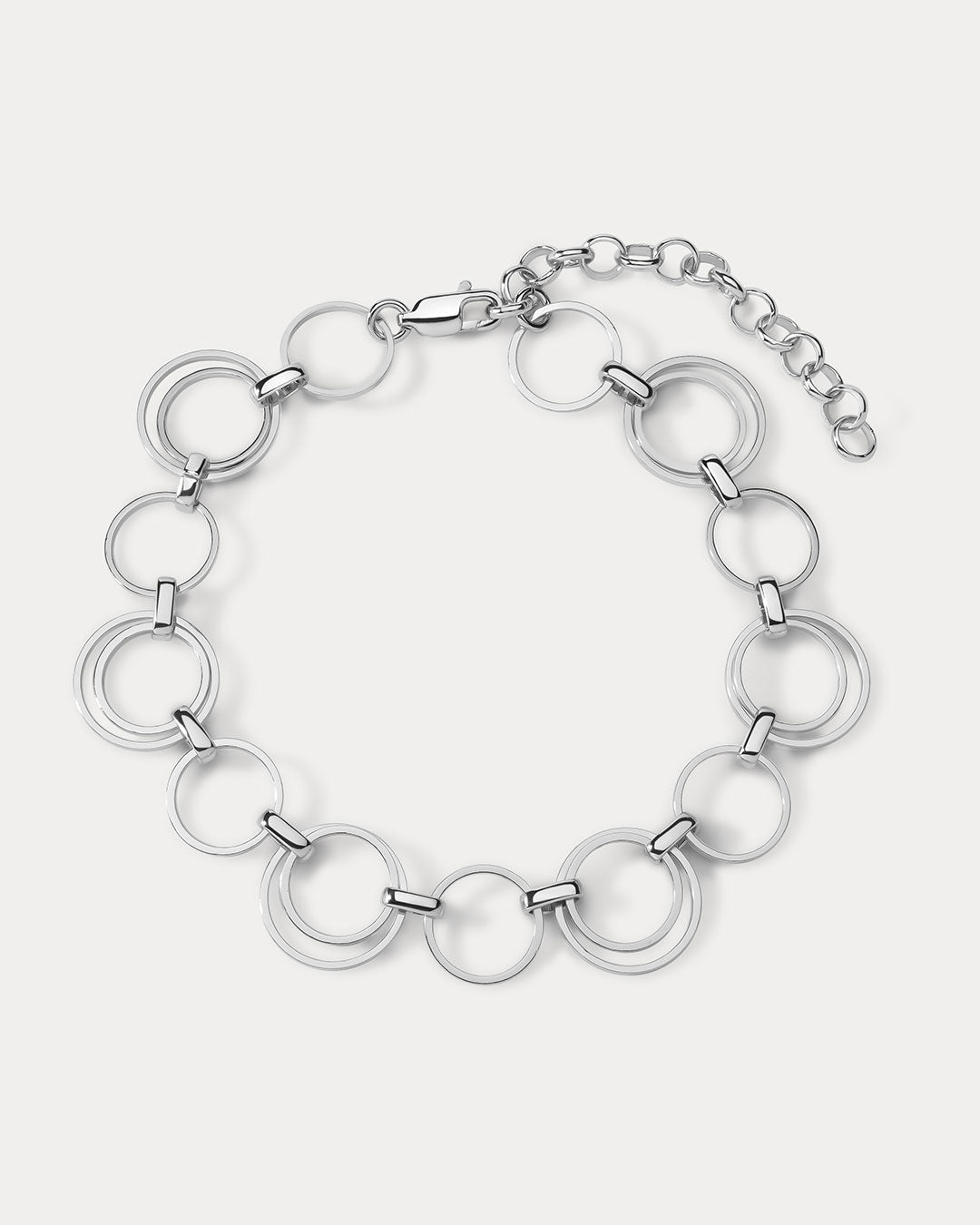 Toledo Anklet in Silver — alternate view