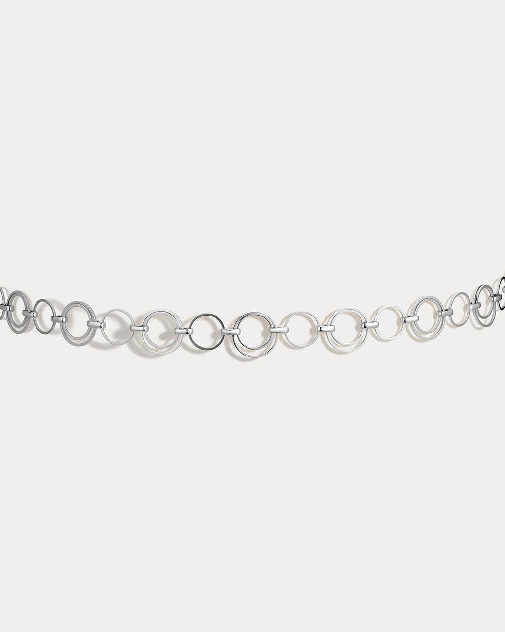 Toledo Belly Chain in Silver — alternate view