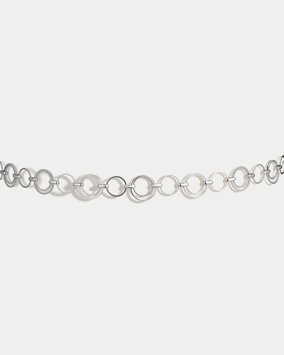 Toledo Belly Chain in Silver — alternate view