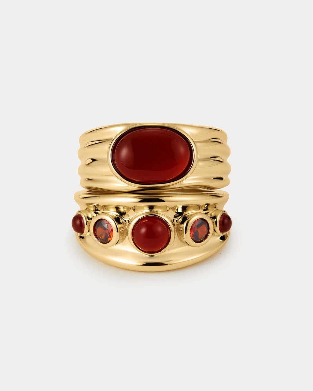Valencia Ring Set in Gold