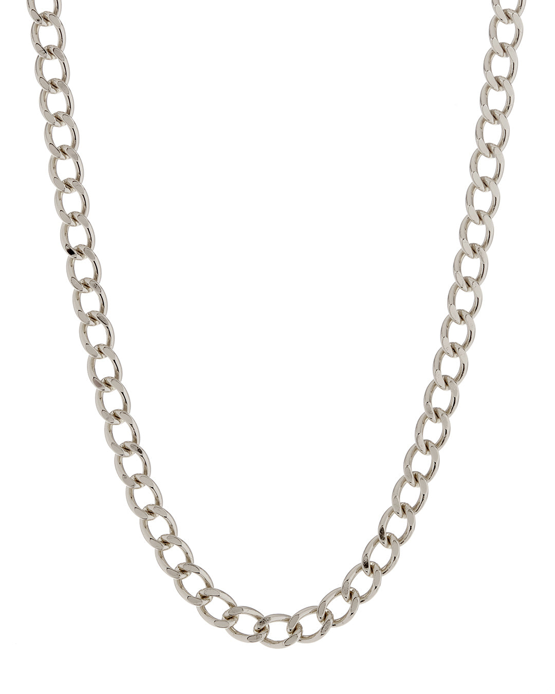 Classique Curb Chain (8mm) - Silver