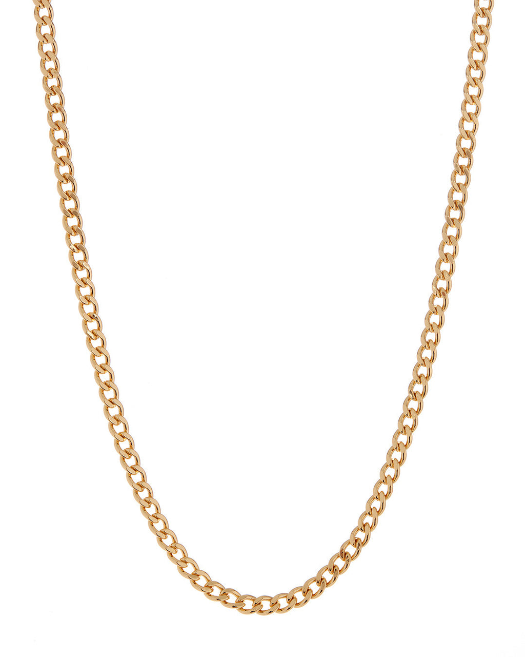 Classique Skinny Curb Chain (5mm) - Gold