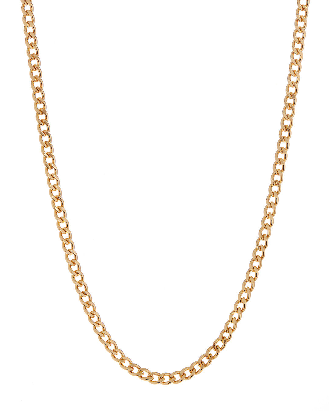 Classique Skinny Curb Chain (5mm) - Gold
