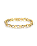 Cross My Heart Bracelet - Gold