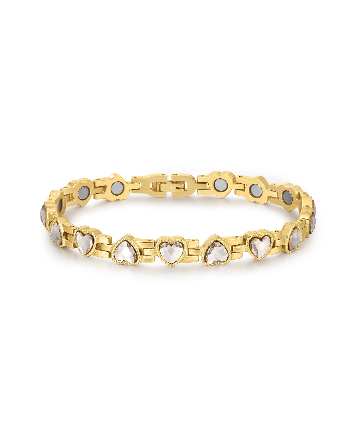 Cross My Heart Bracelet - Gold