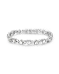Cross My Heart Anklet - Silver