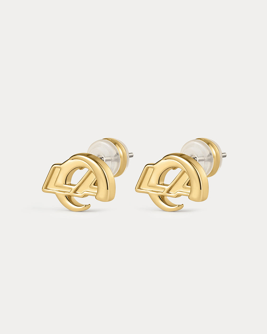 NFL Logo Studs - Gold - Earrings — detail view 3