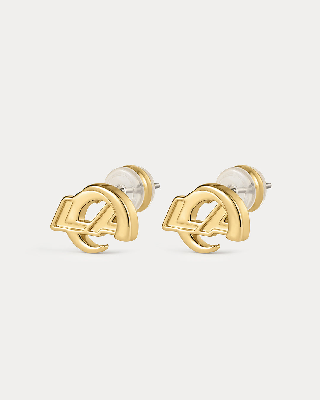 NFL Logo Studs - Gold - Earrings — detail view 3