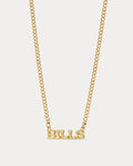 NFL Nameplate Necklace - Gold — alternate view