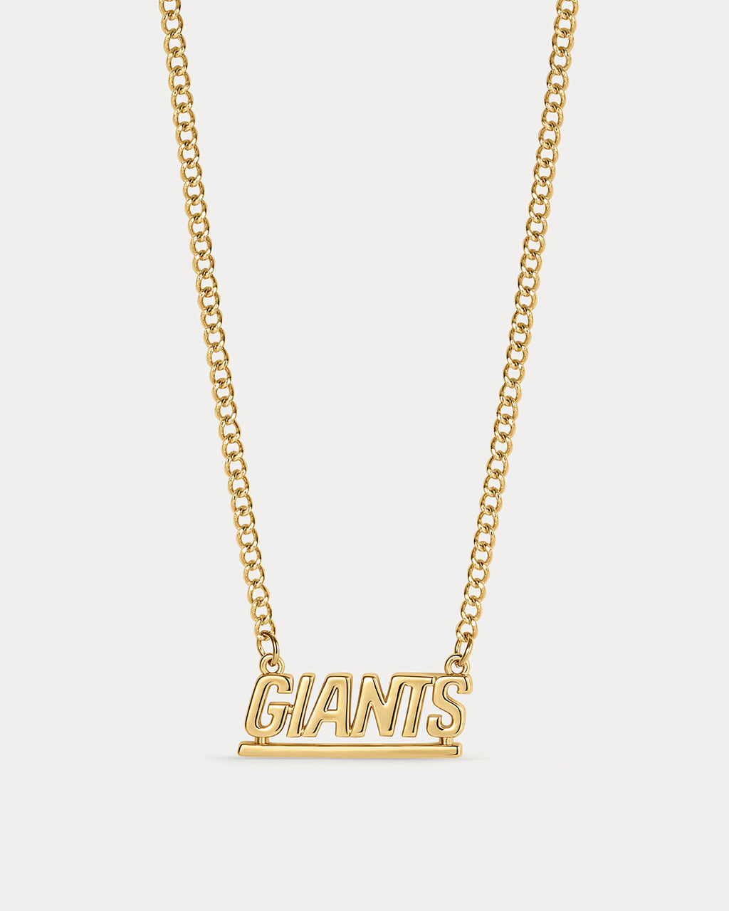 NFL Nameplate Necklace - Gold — alternate angle