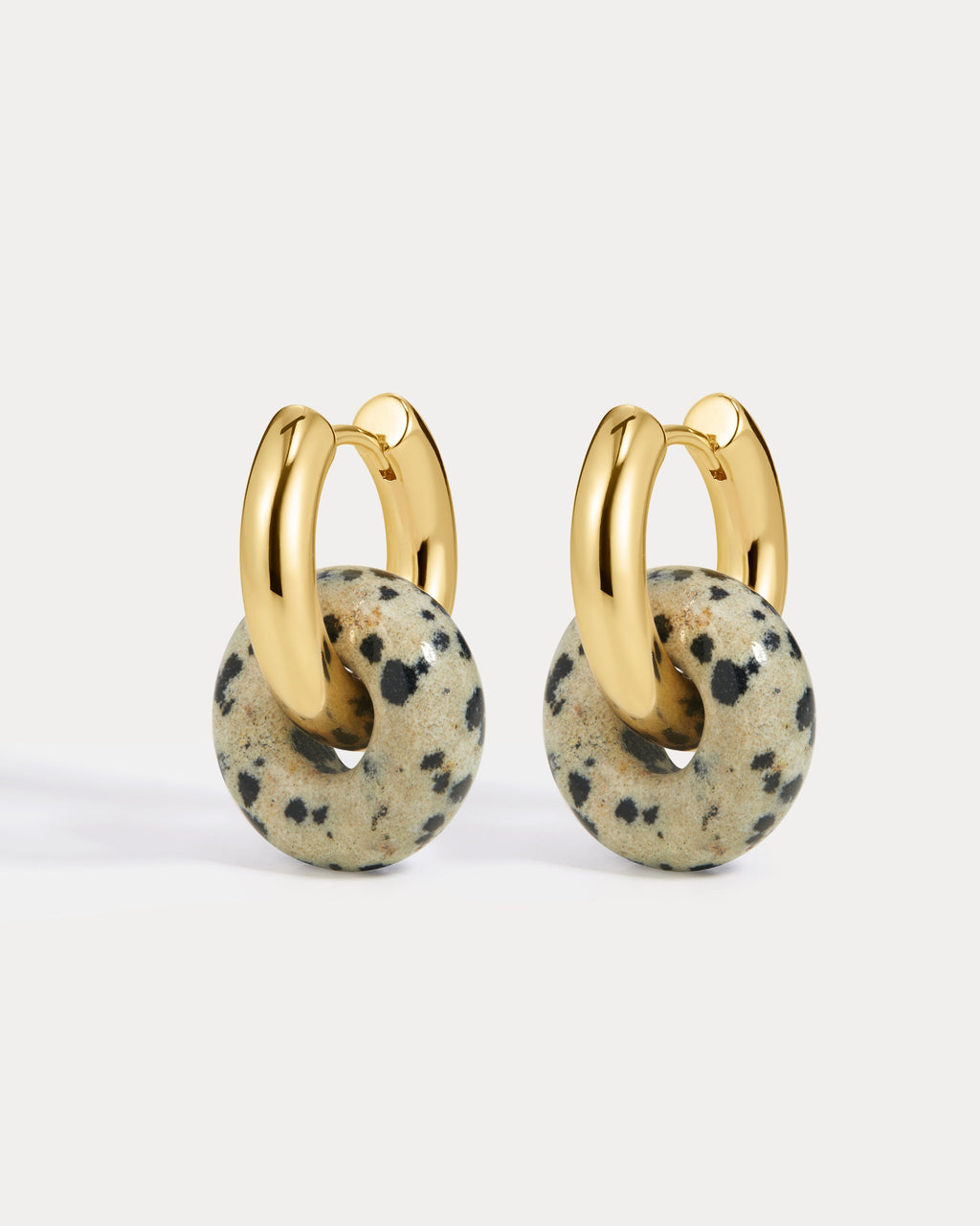 Palma Washer Hoops - Gold