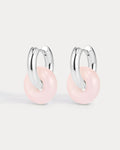 Rio Washer Hoops - Silver