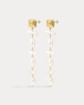 Seychelles Pearl Drop Studs - Gold - Earrings