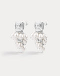 Seychelles Pearl Statement Studs - Silver - Earrings