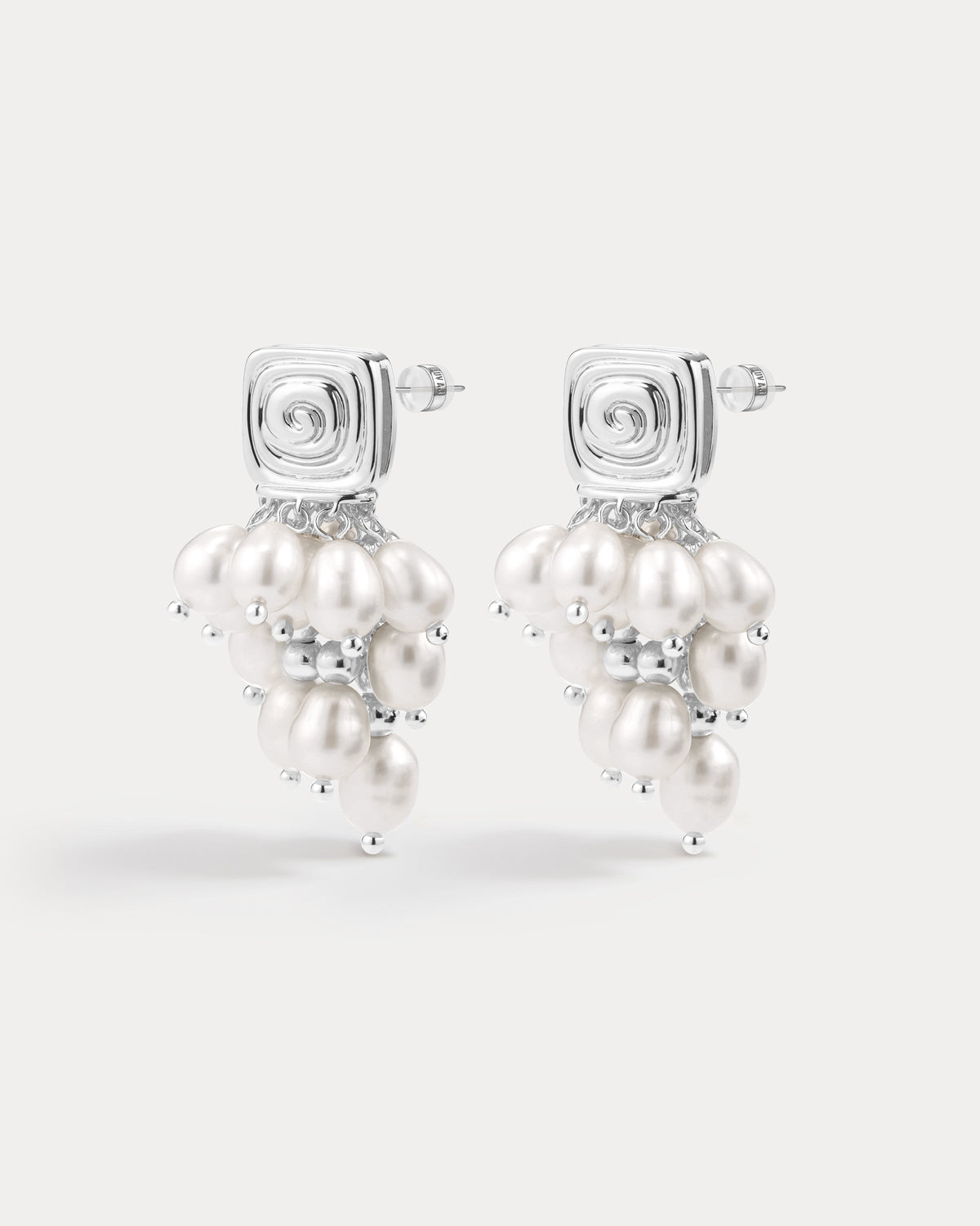 Seychelles Pearl Statement Studs - Silver - Earrings