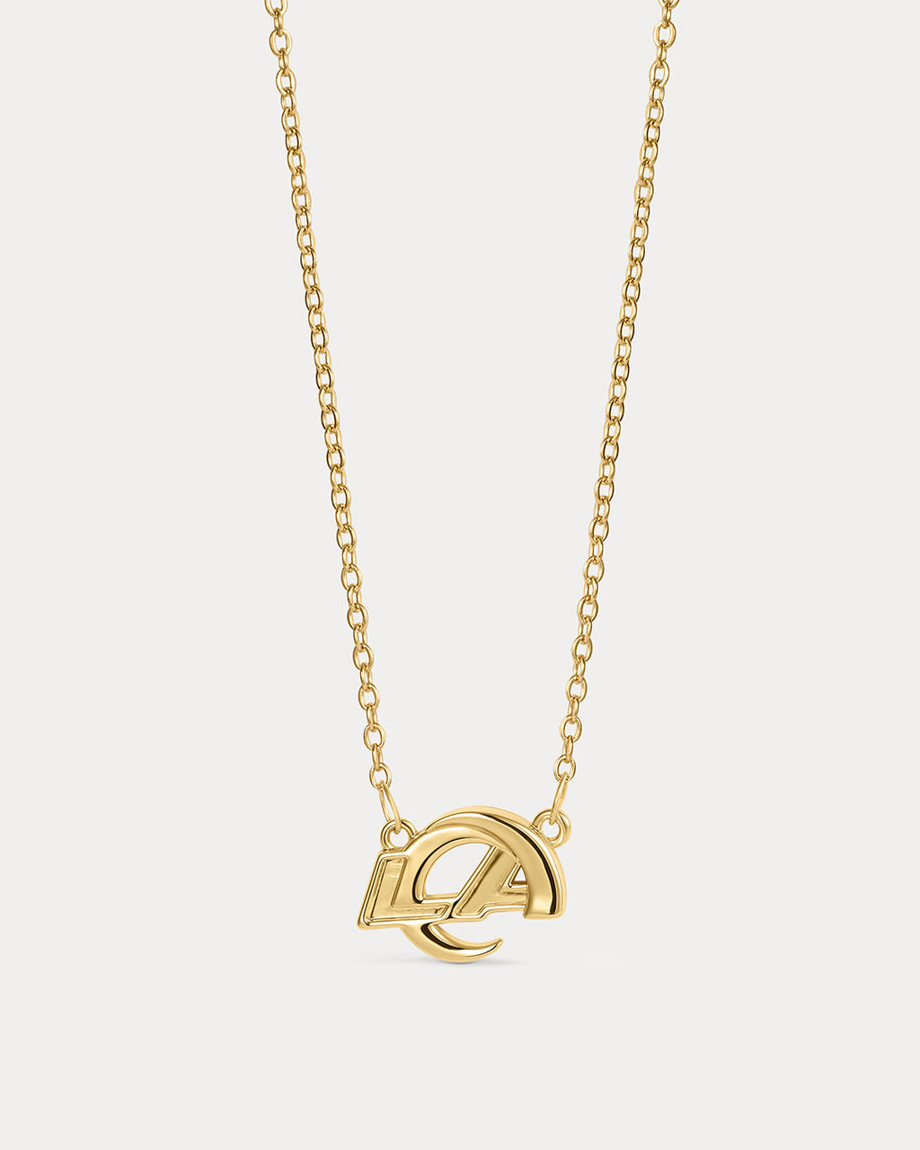 NFL Logo Charm Necklace - Gold — alternate view 2 2