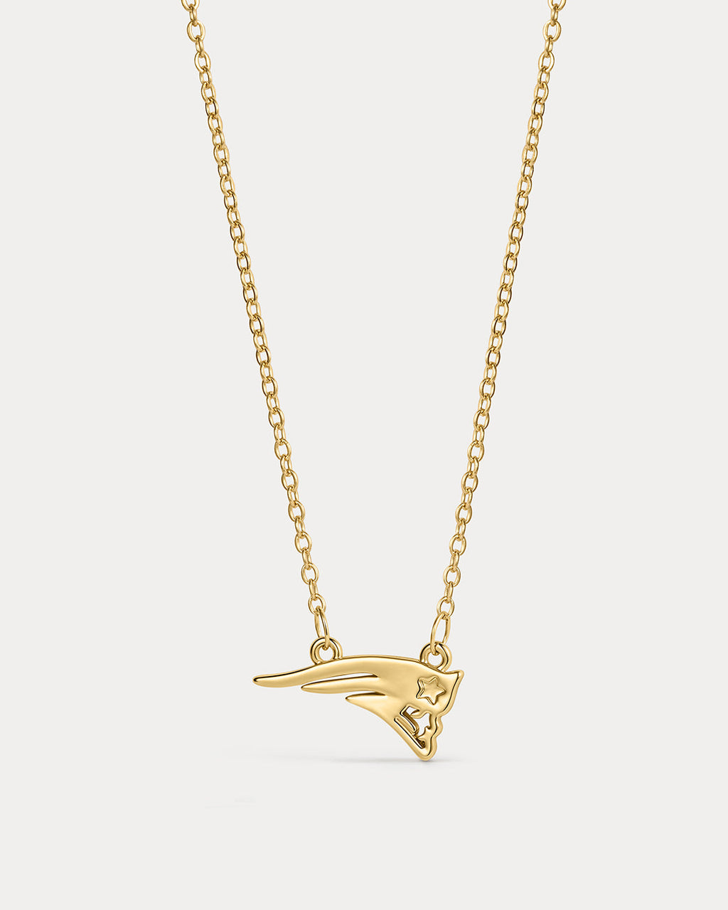 NFL Logo Charm Necklace - Gold — another angle 2