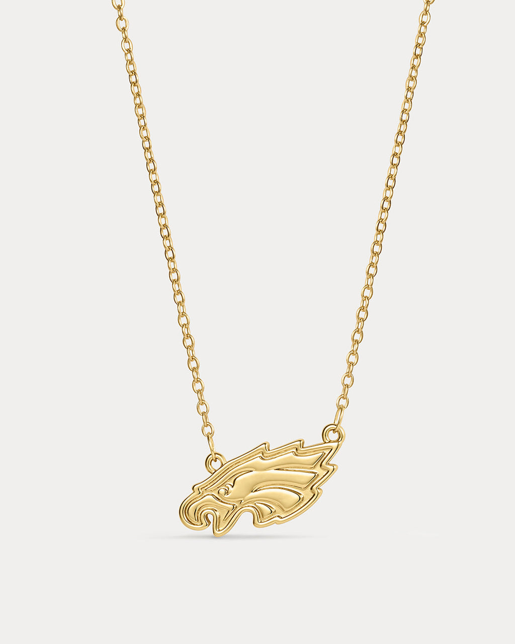 NFL Logo Charm Necklace - Gold — alternate angle 2