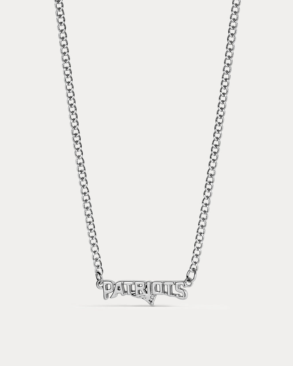NFL Nameplate Necklace - Silver — alternate view 2