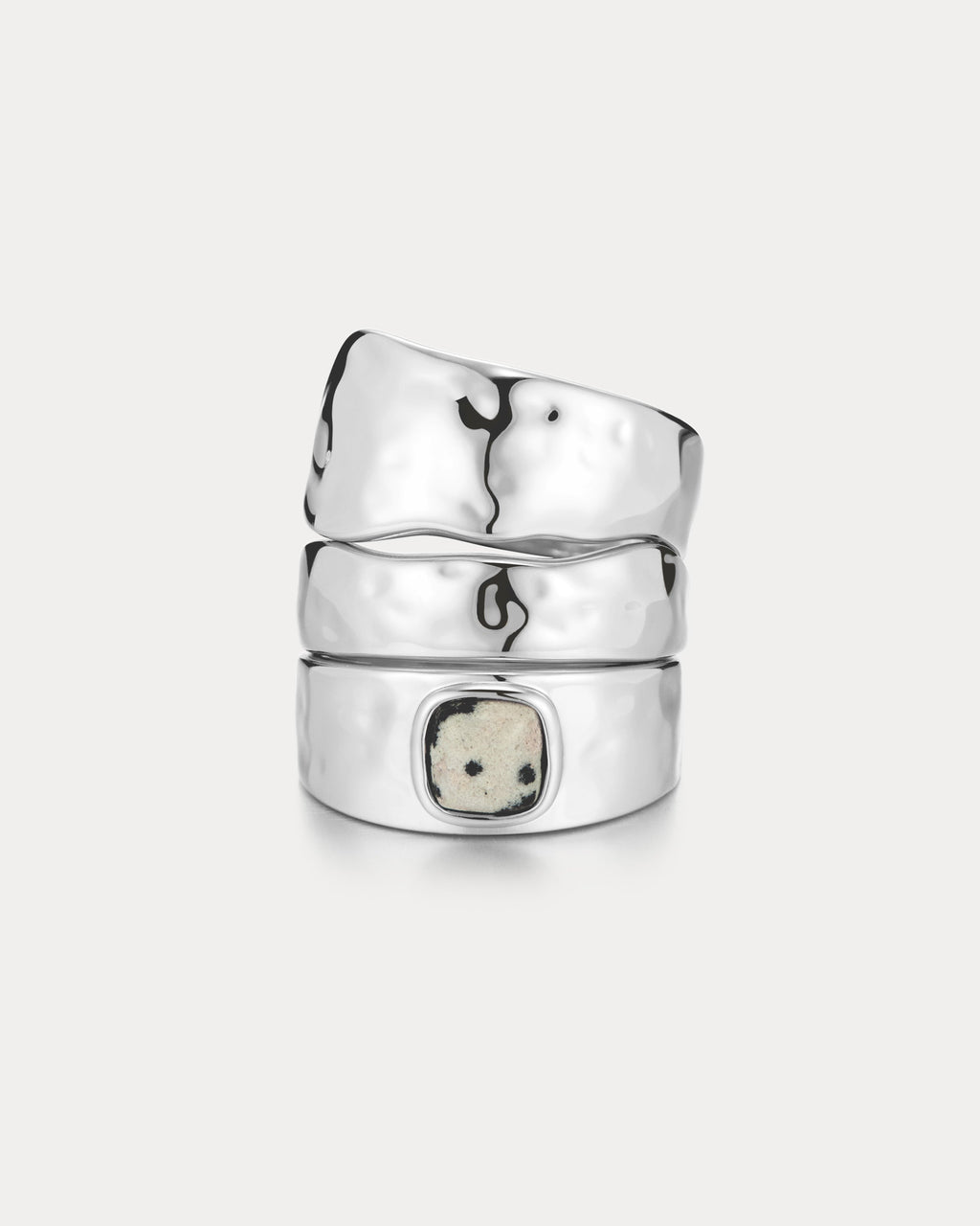 Palma Toe Ring Set - Silver