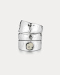 Palma Toe Ring Set - Silver