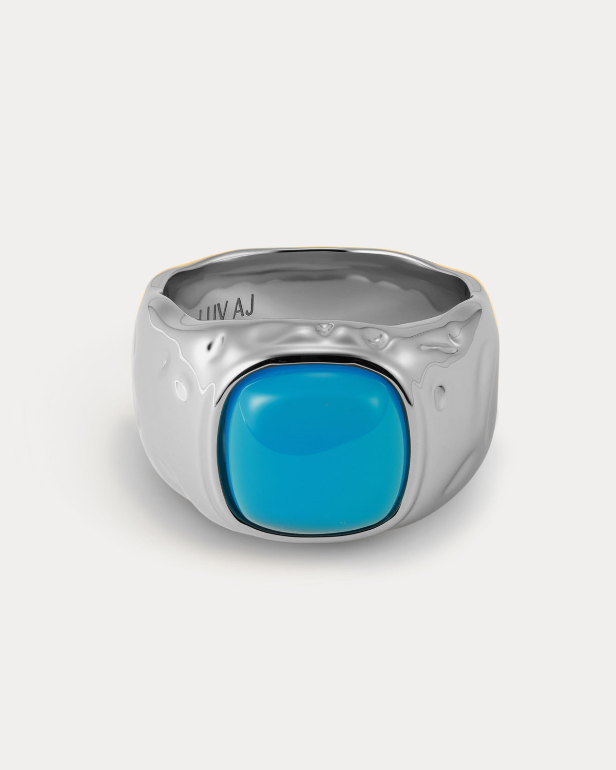 Valencia Statement Ring in Silver — alternate angle