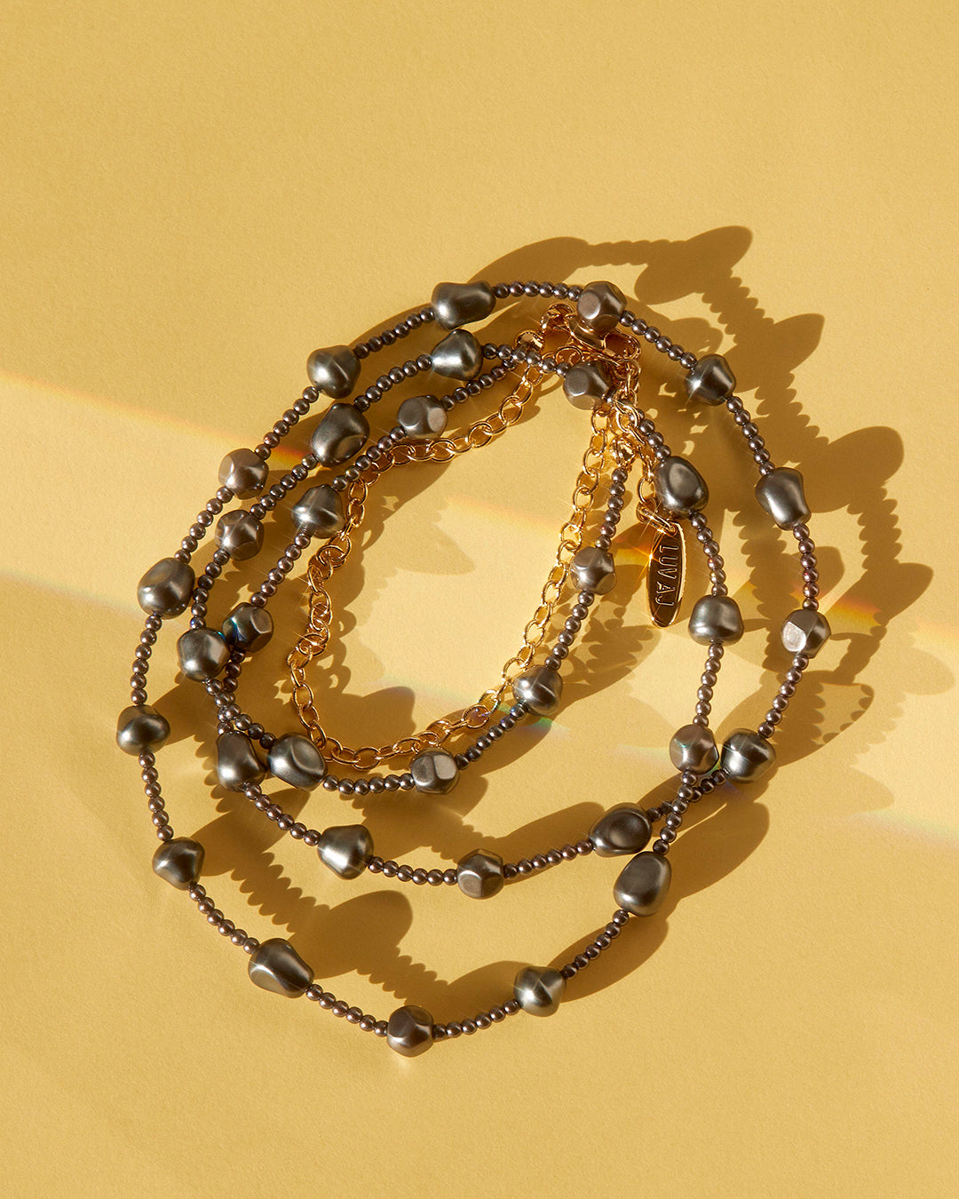 Pearl Belly Chain — another angle