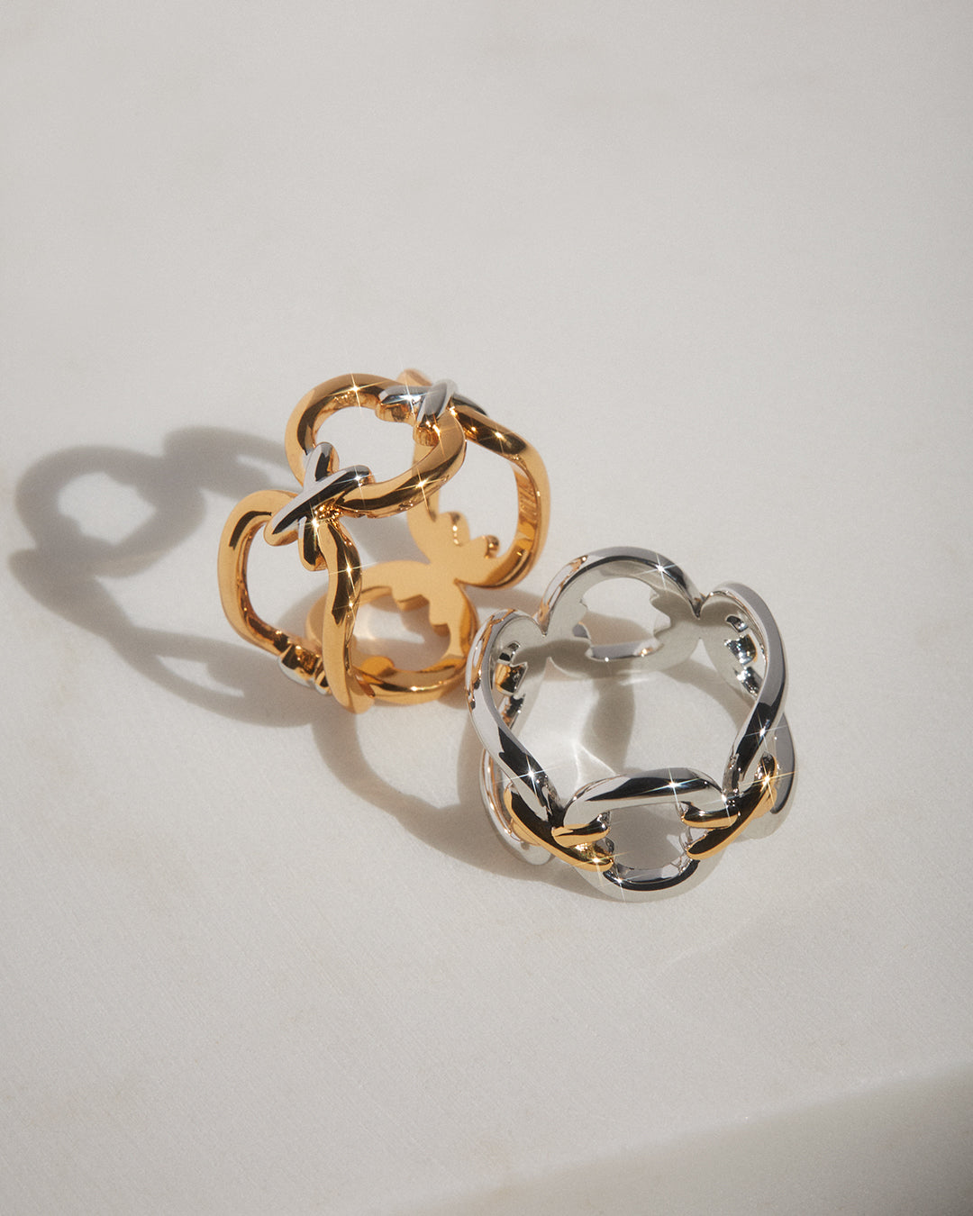Two-Tone Chain Ring — another angle