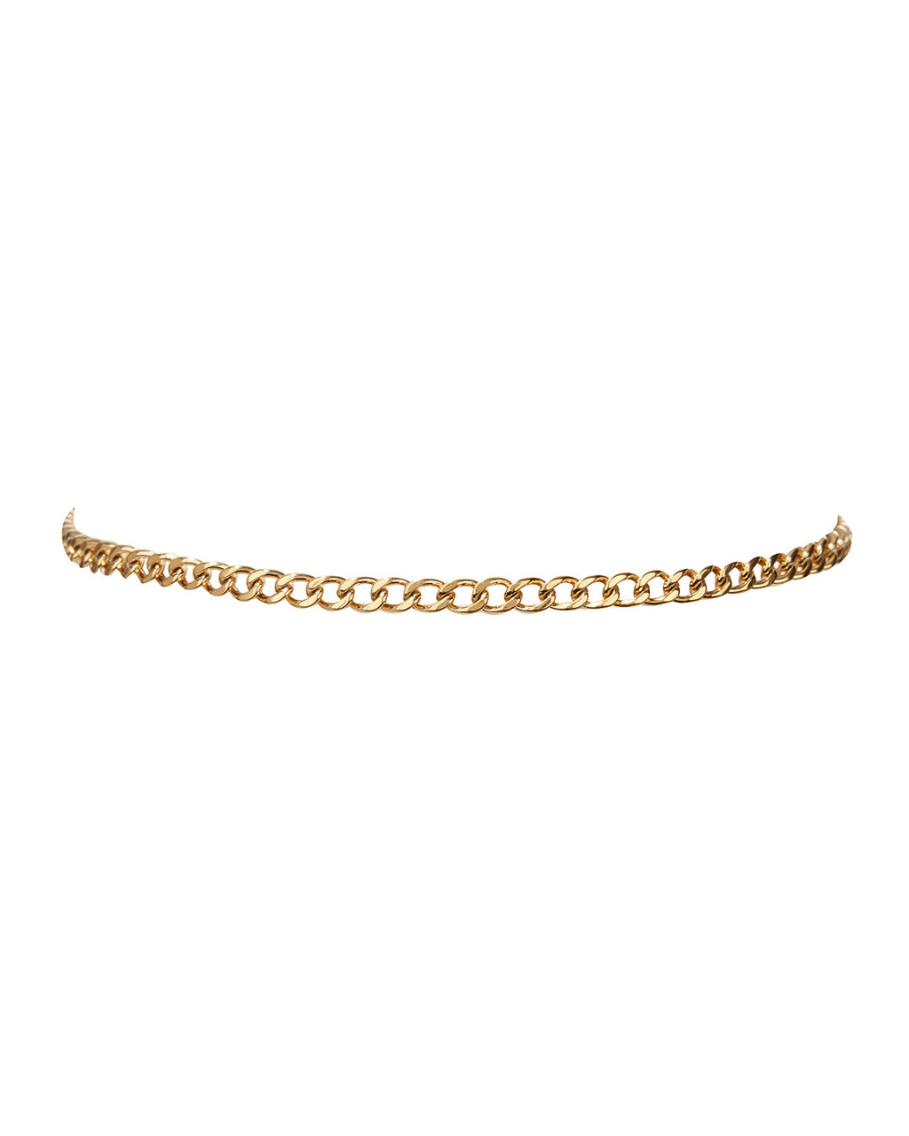 Virgo Energy Anklet - Gold — detail view