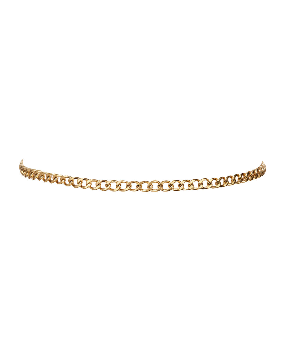 Virgo Energy Anklet - Gold — detail view