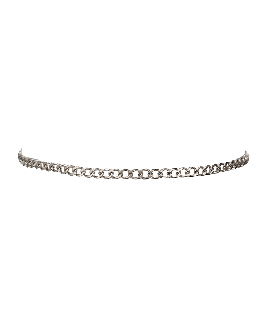Virgo Energy Anklet - Silver — detail view