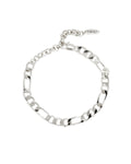 XL Figaro Bracelet - Silver