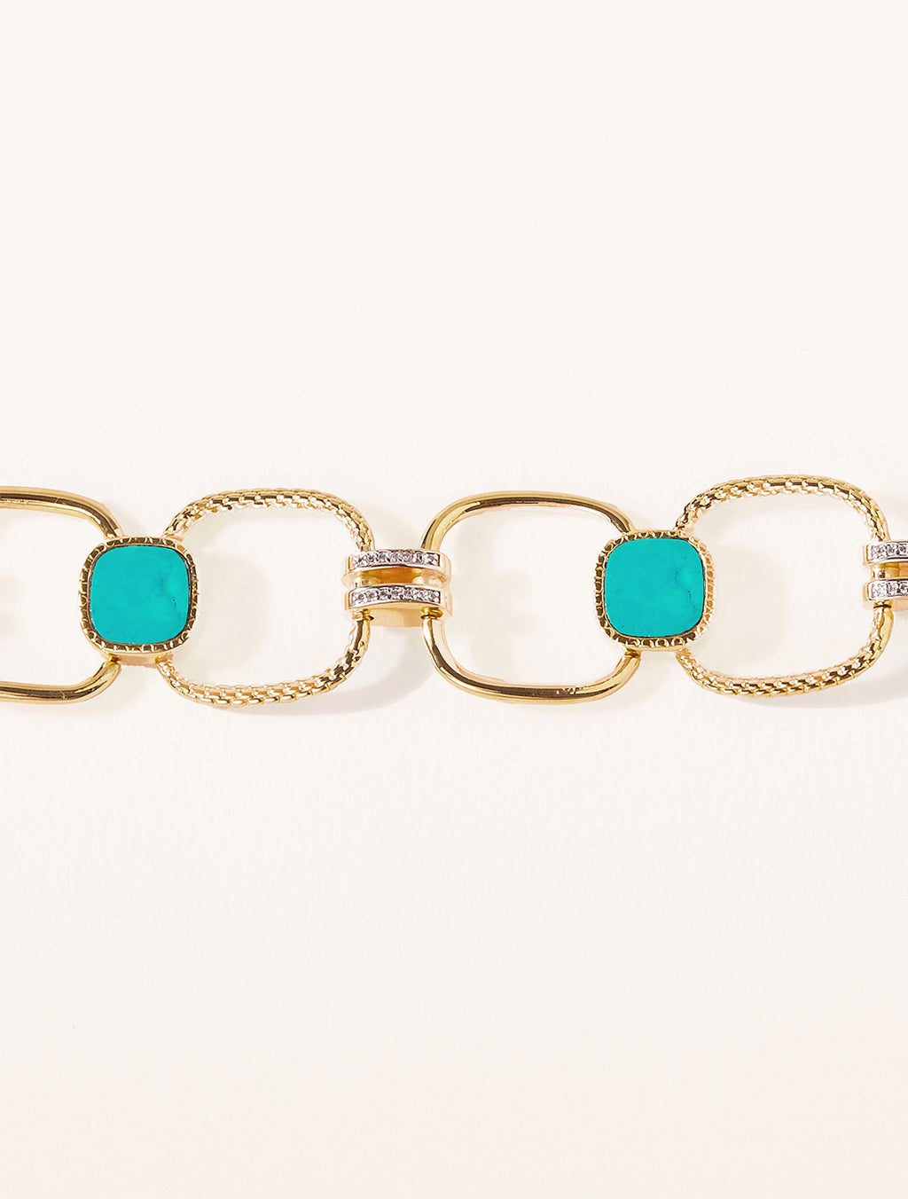 Kaïa Bracelet - Turquoise - front view