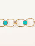 Kaïa Bracelet - Turquoise - front view