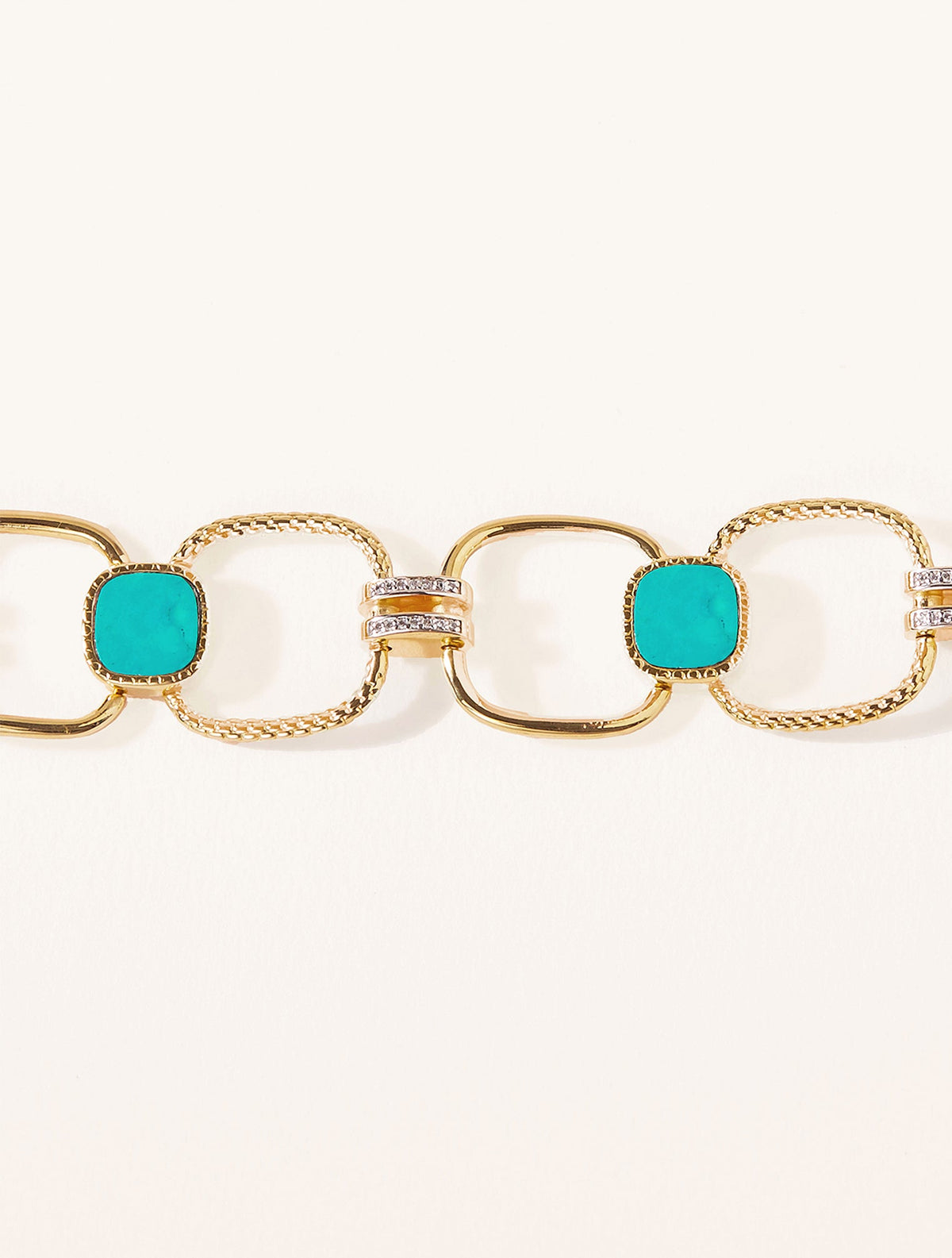 Kaïa Bracelet - Turquoise - front view