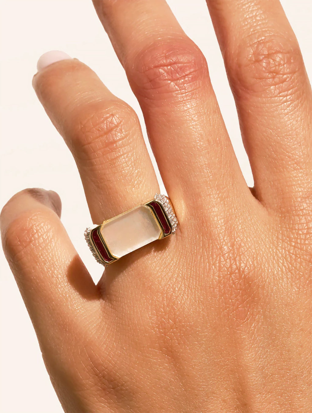 Berry Ring - Mother-of-pearl - alternate view